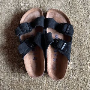 Birkenstock suede leather sandal size 36